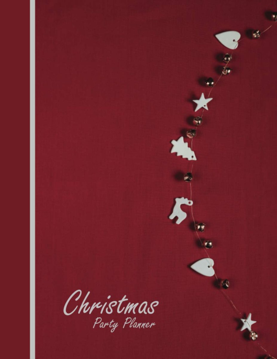 Christmas Party Planner: Xmas Holiday Party Organizer book, Party Planner Book, Worksheet for Holiday, Christmas - ShopVlot