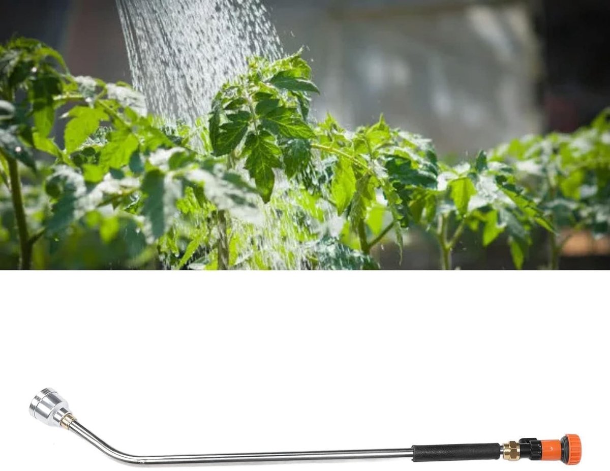 Telescopische Spray Lance voor Tuin, Auto en Bloemen Water geven - 90CM Verstelbare Spuitkop