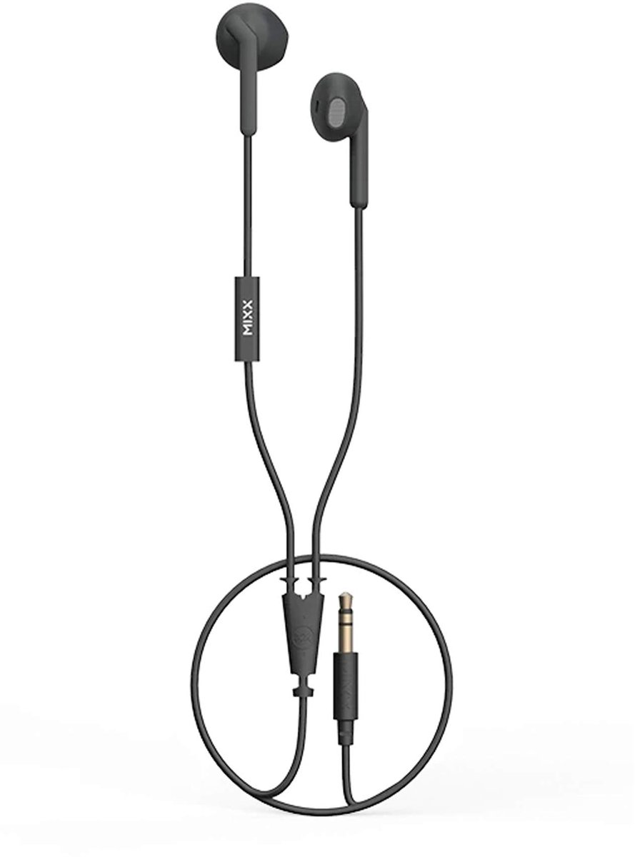 MIXX ECOUTEURS FIL A # 3,5 mm zwart - ShopVlot