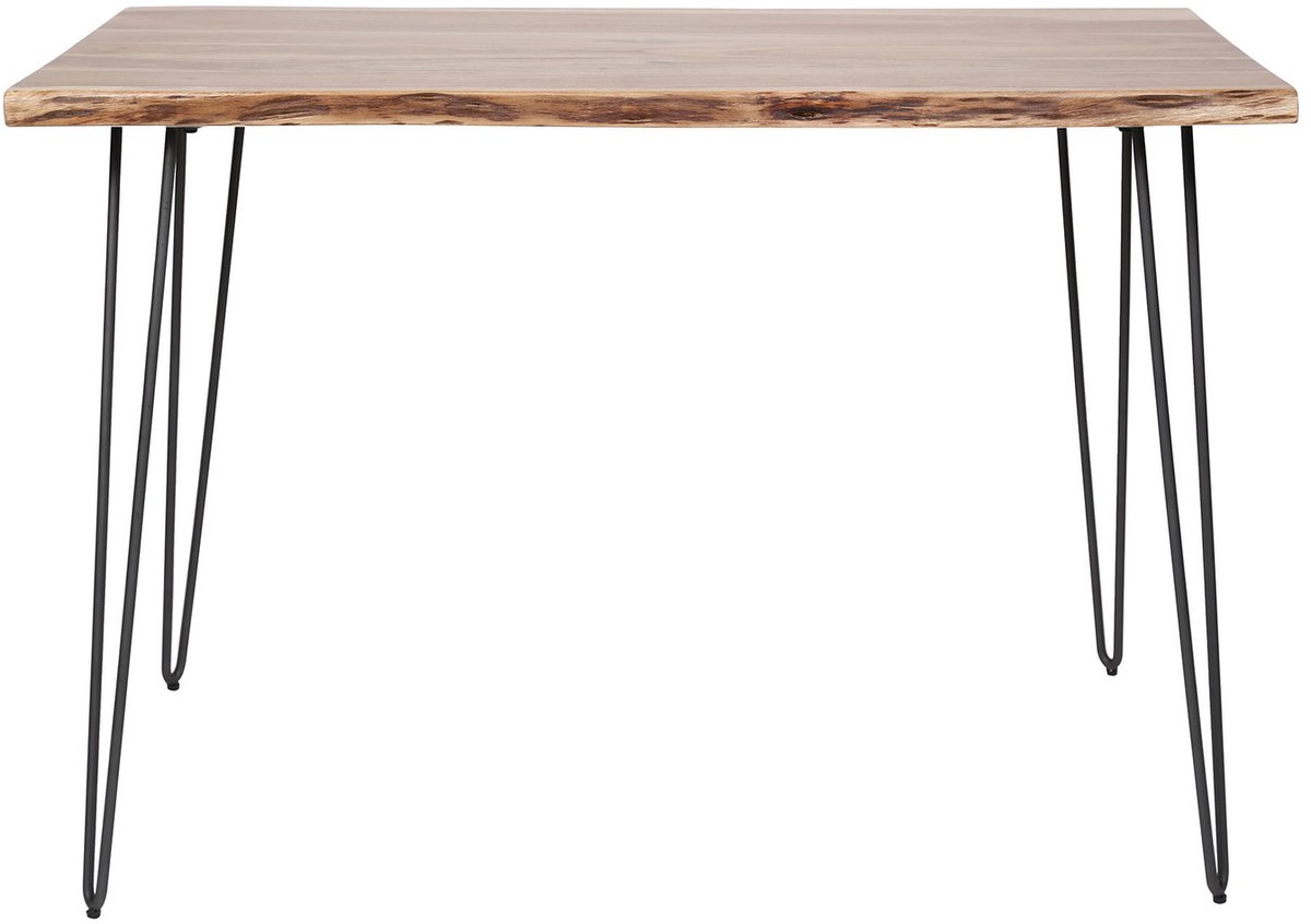 Giga Meubel Bartafel Edge - Naturel Hout - 130x70x92cm