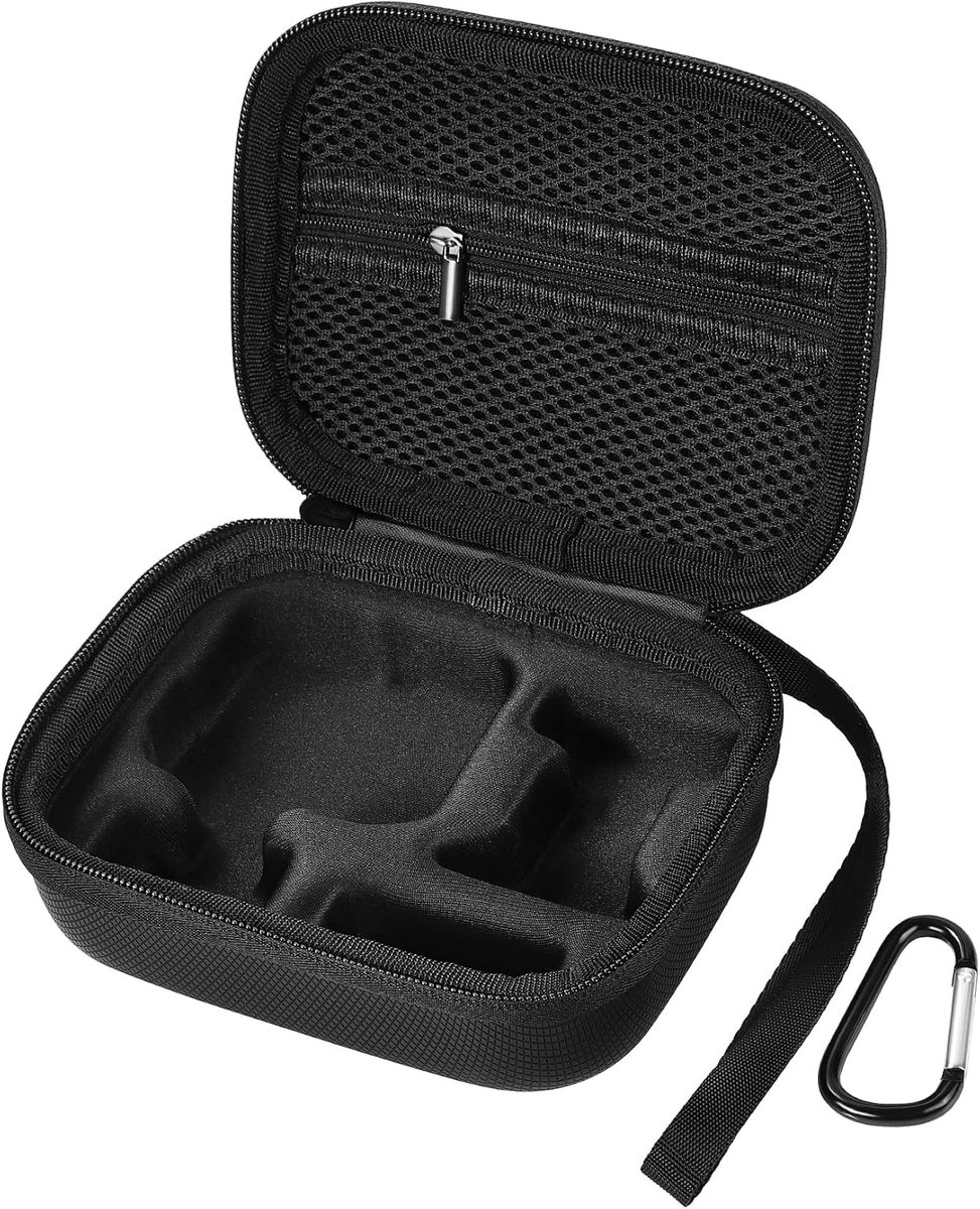 Draagtas voor OSMO Nano, Lichtgewicht EVA Hardcase met Carabiner, Schokbestendig en Waterdicht voor Buitenactiviteiten en Reizen