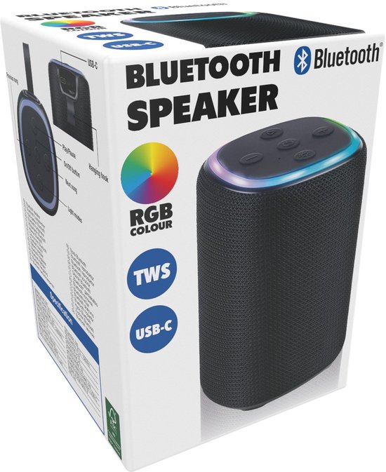 Luidspreker bluetooth 5W RGB van Merkloos — afbeelding 5