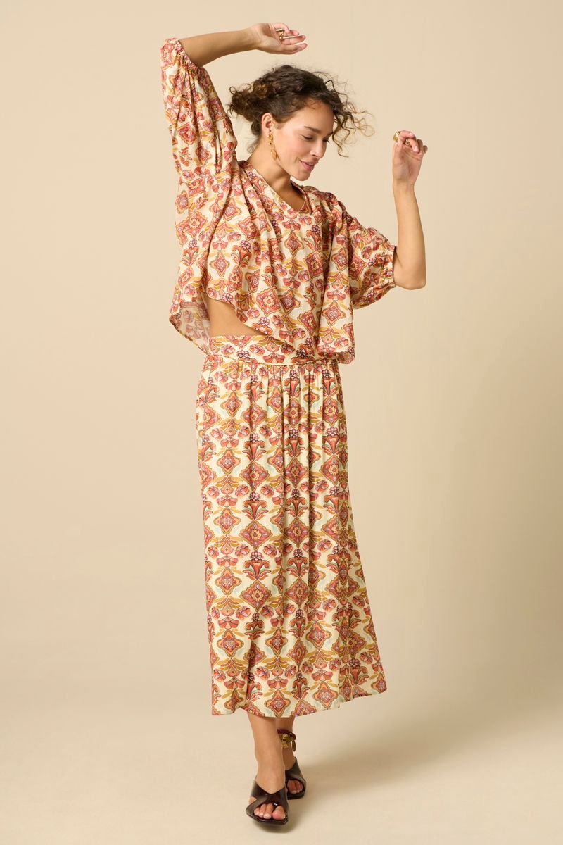 Sissy-Boy - Witte blouse met bloemenprint