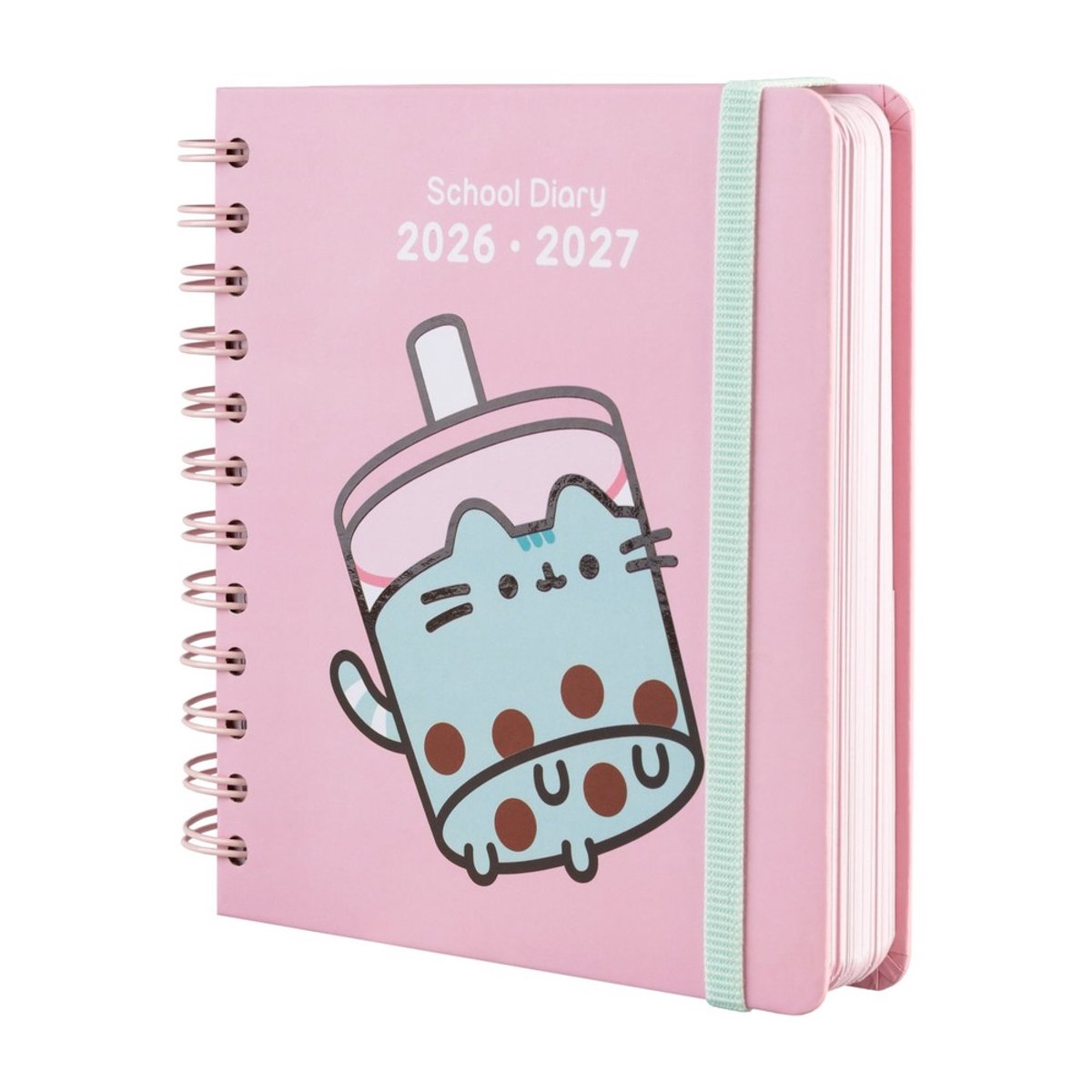 Grupo Erik Pusheen - 2026/2027 Day Per Page M 11 Months Academic Schoolagenda - Multicolours