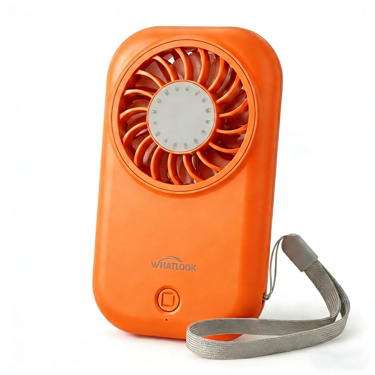 SnelShoppen - WHATOOK Mini-handventilator 11000 omw/min - Draagbare USB-C Ventilator - 5 Snelheden - Ultralicht 56g - Ideaal voor Reizen, Camping, Tui