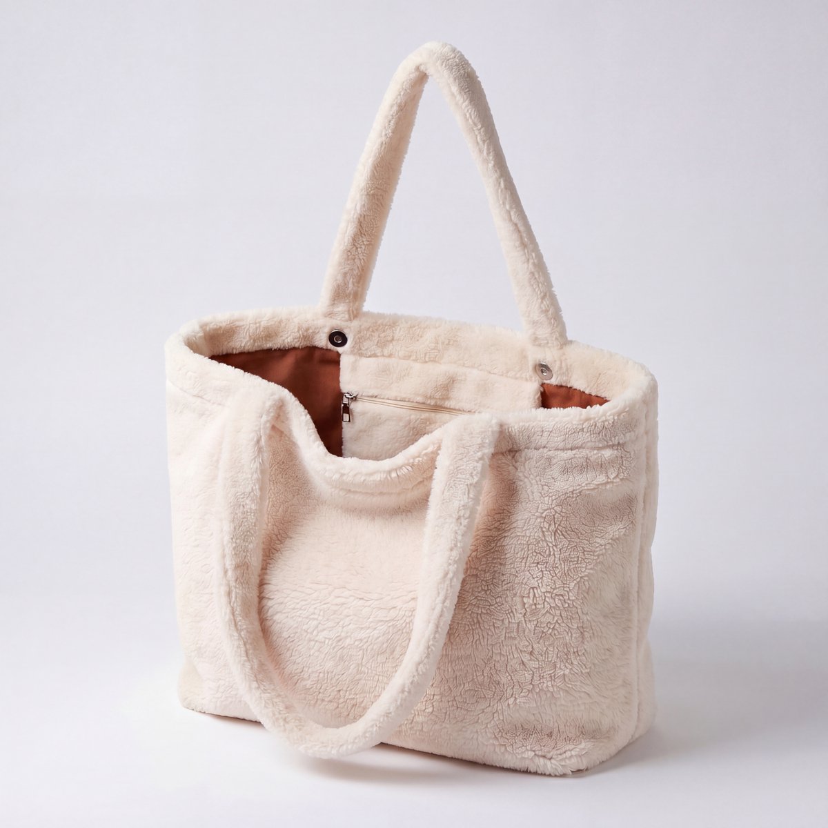 Funnies Luiertas Teddy Mom Bag Shopper - Off White thumbnail 3
