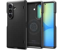 Spigen Hoesje Geschikt voor Samsung Galaxy Z Fold 8 Ultra - Slim Armor Pro MagFit - Back Cover Compatibel met MagSafe / Qi2 - Scharnier Bescherming - Zwart