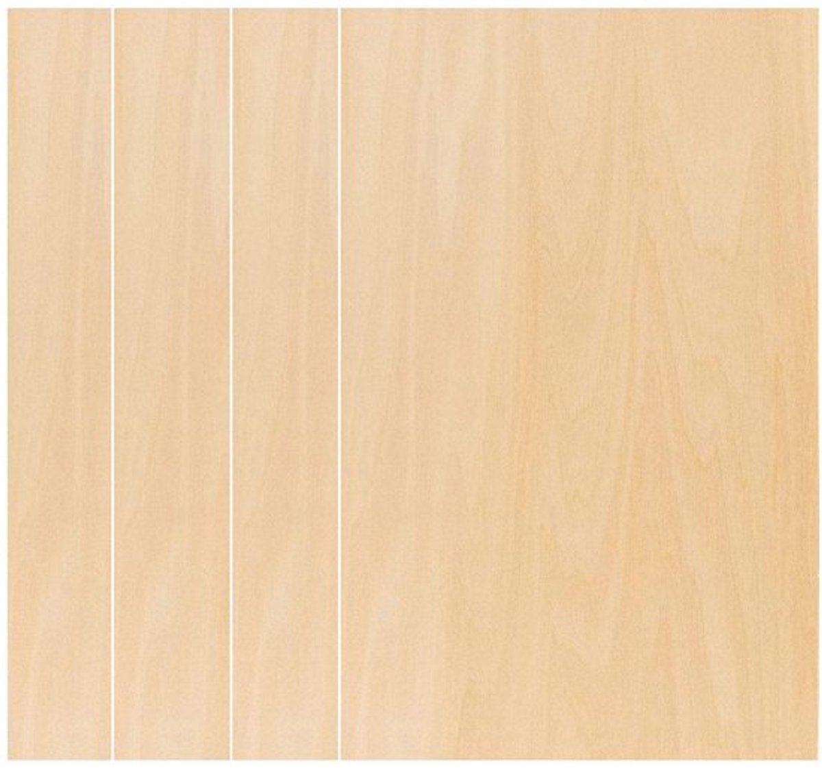 Multiplex Plaat 4 Stuks - Dunne Linde 3 mm - A4 20 x 30 cm - Geschikt voor Knutselen - Glad Oppervlak - Lichtgewicht en Robuust - Houtplaat