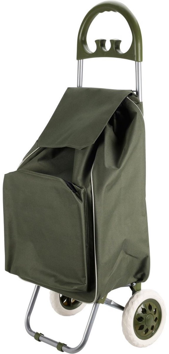 Boodschappentrolley 40L groen