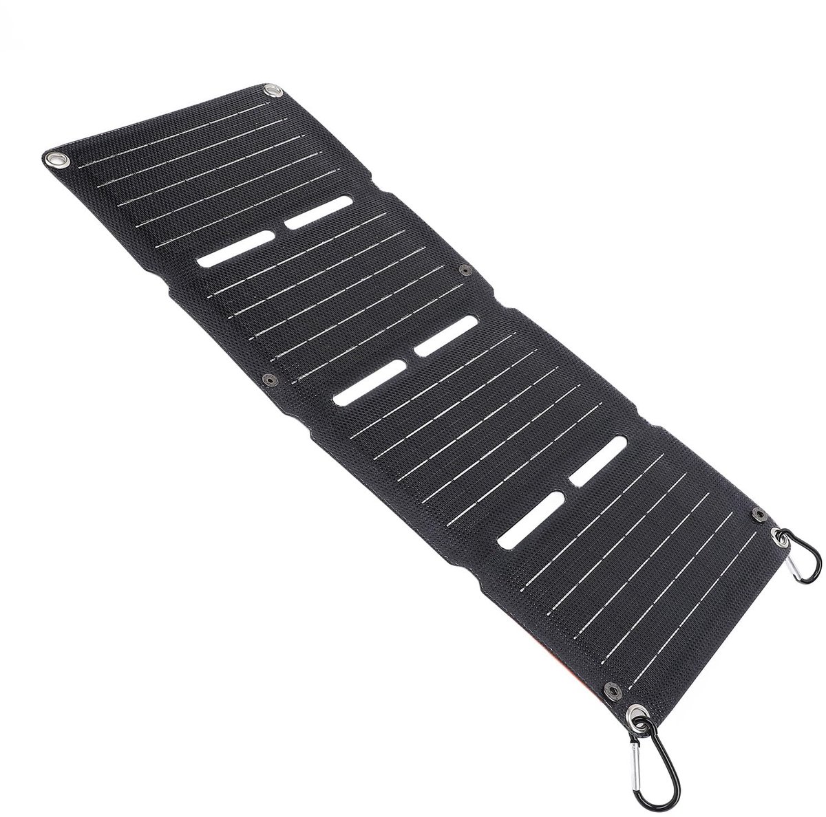 SnelShoppen - 40W Opvouwbaar Zonnepaneel met USB C en USB A-uitgangen voor Snel Opladen van Telefoons, Powerbanks en Tablets, Waterdicht Draagbare Zon