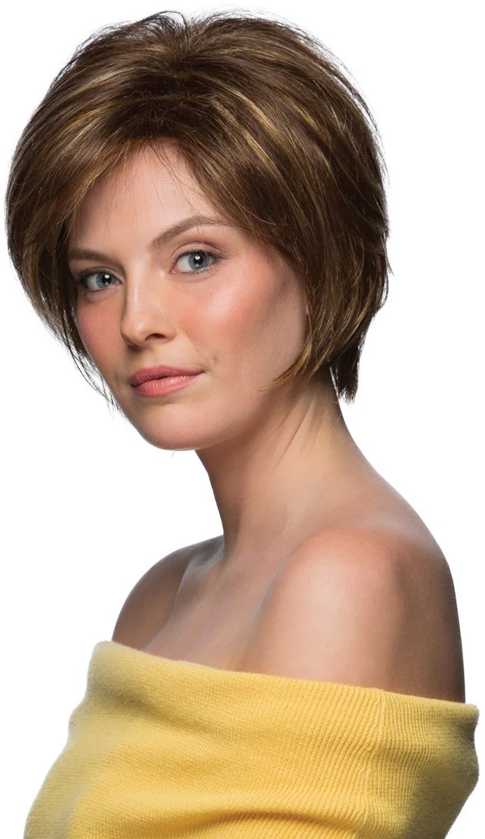 Estetica Designs Renae Synthetisch Haarwerk Caramelkiss - Pure Stretch Cap, 30 cm, warme caramelkleur
