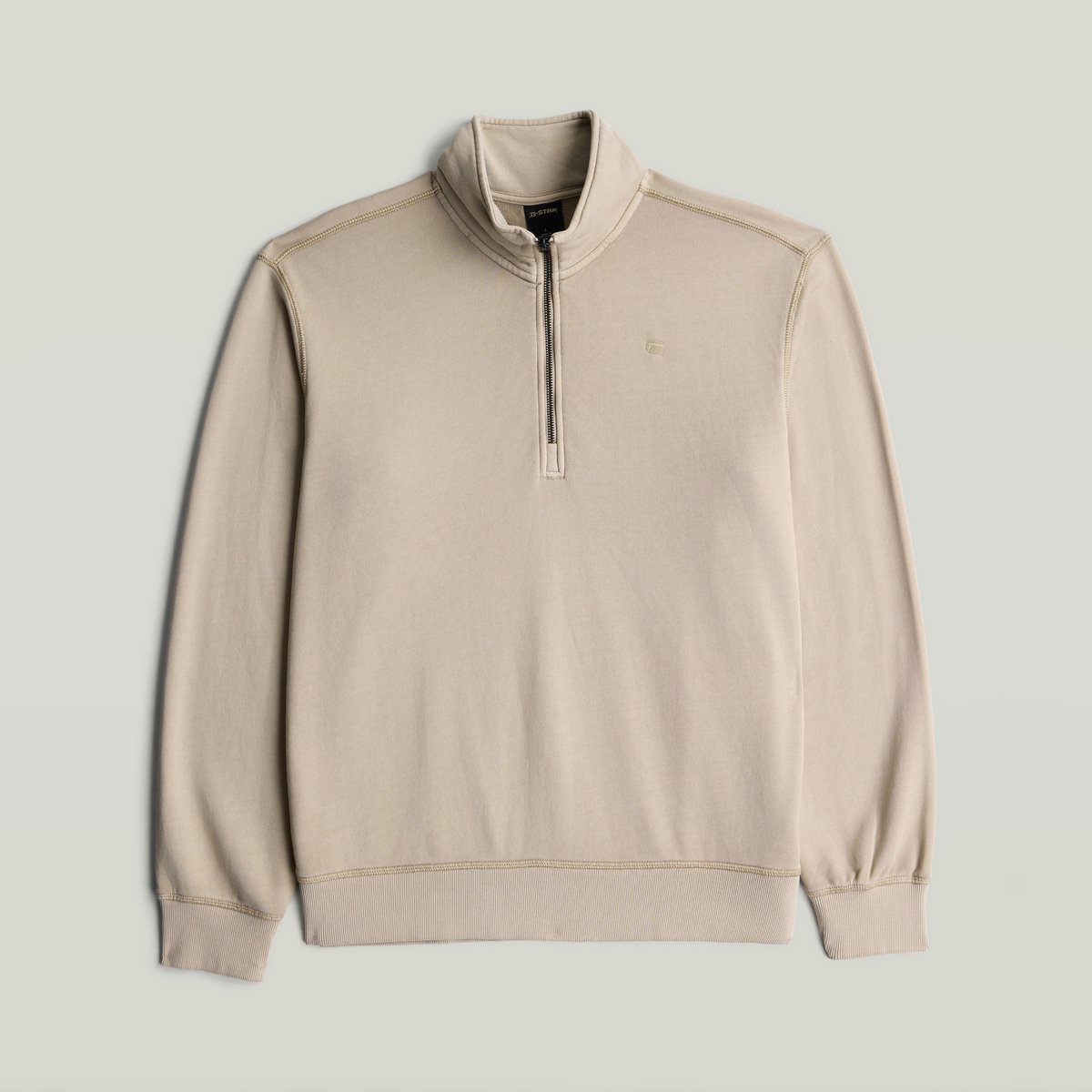 G-Star Unit washed half zip sw ls Heren Joggingbroeken Dk Brick Gd