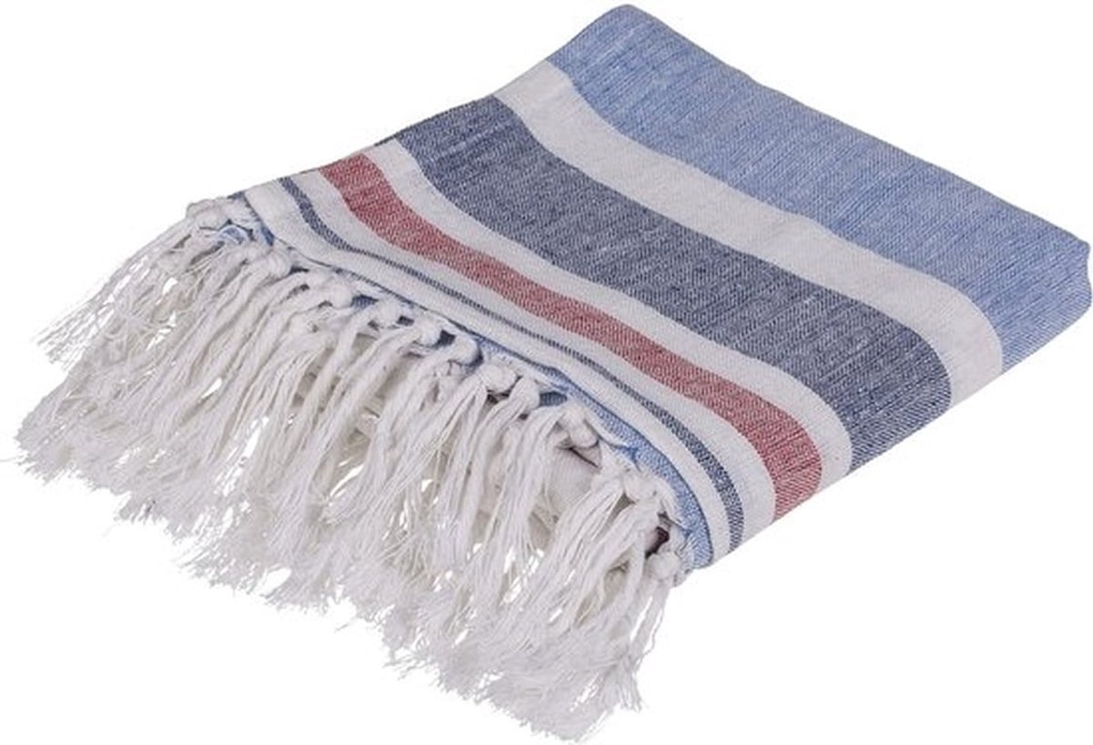 Hamamdoek XXL - Badhanddoek - Strandhanddoek - Saunahanddoek - Sporthanddoek - Lichtgewicht - 80% Katoen/20% Polyester - Stranddoek