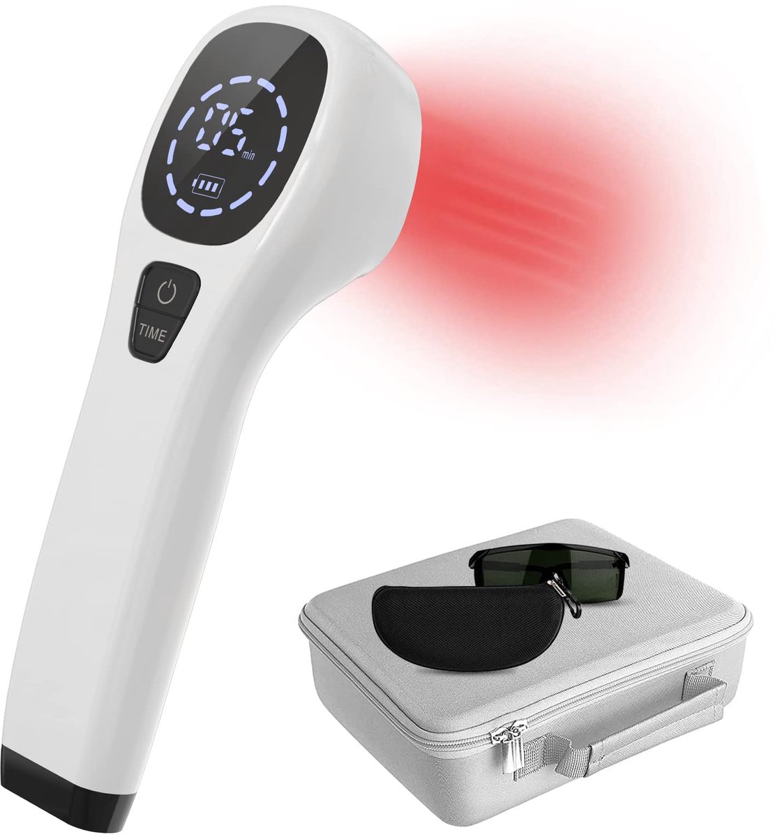 SnelShoppen - Rood Licht Therapie Apparaat voor Pijnverlichting - FDA Goedgekeurde Draagbare Koude Laser Therapie voor Rug, Gezicht, Lichaam, Spieren,