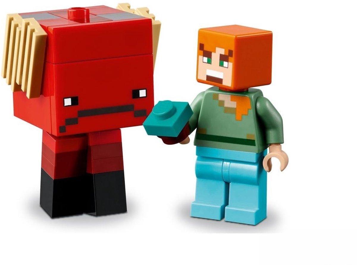 LEGO Minecraft De lavastrijd in de Nether voor kinderen - 21266 — afbeelding 14