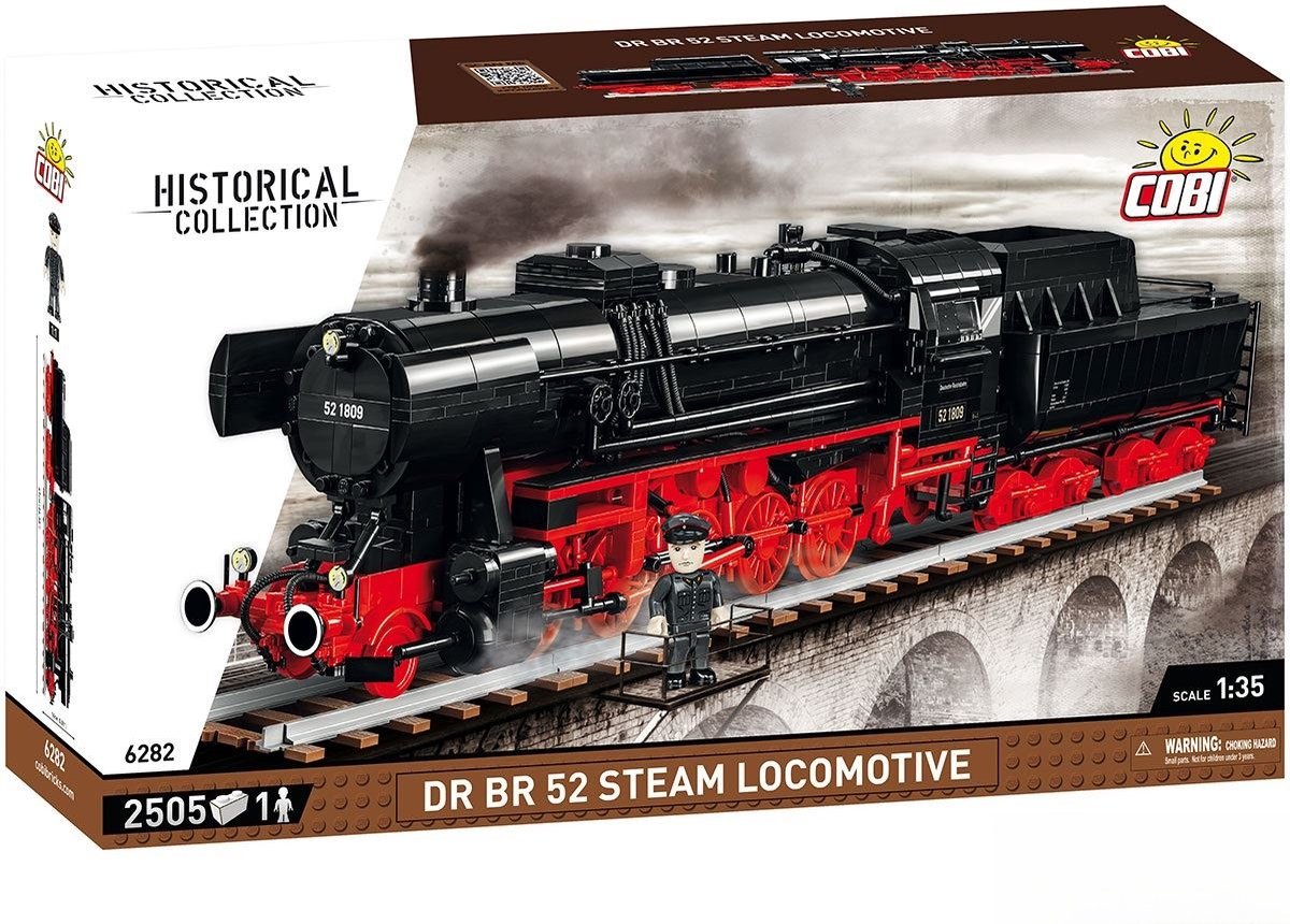 COBI DR BR 52 Stoomlocomotief Constructiespeelgoed thumbnail 2
