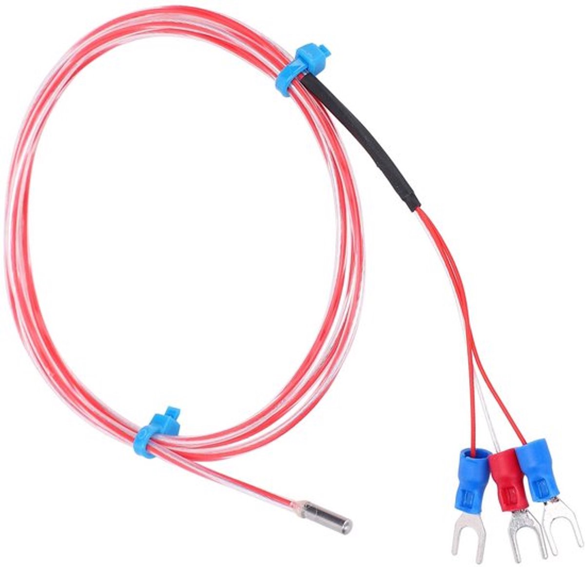 Temperatuursensor -50 tot +300℃ - Temperatuursensor 3-draads - Waterdicht - Anticorrosie - Sterk en duurzaam - A-niveau chip - Temperatuurzender