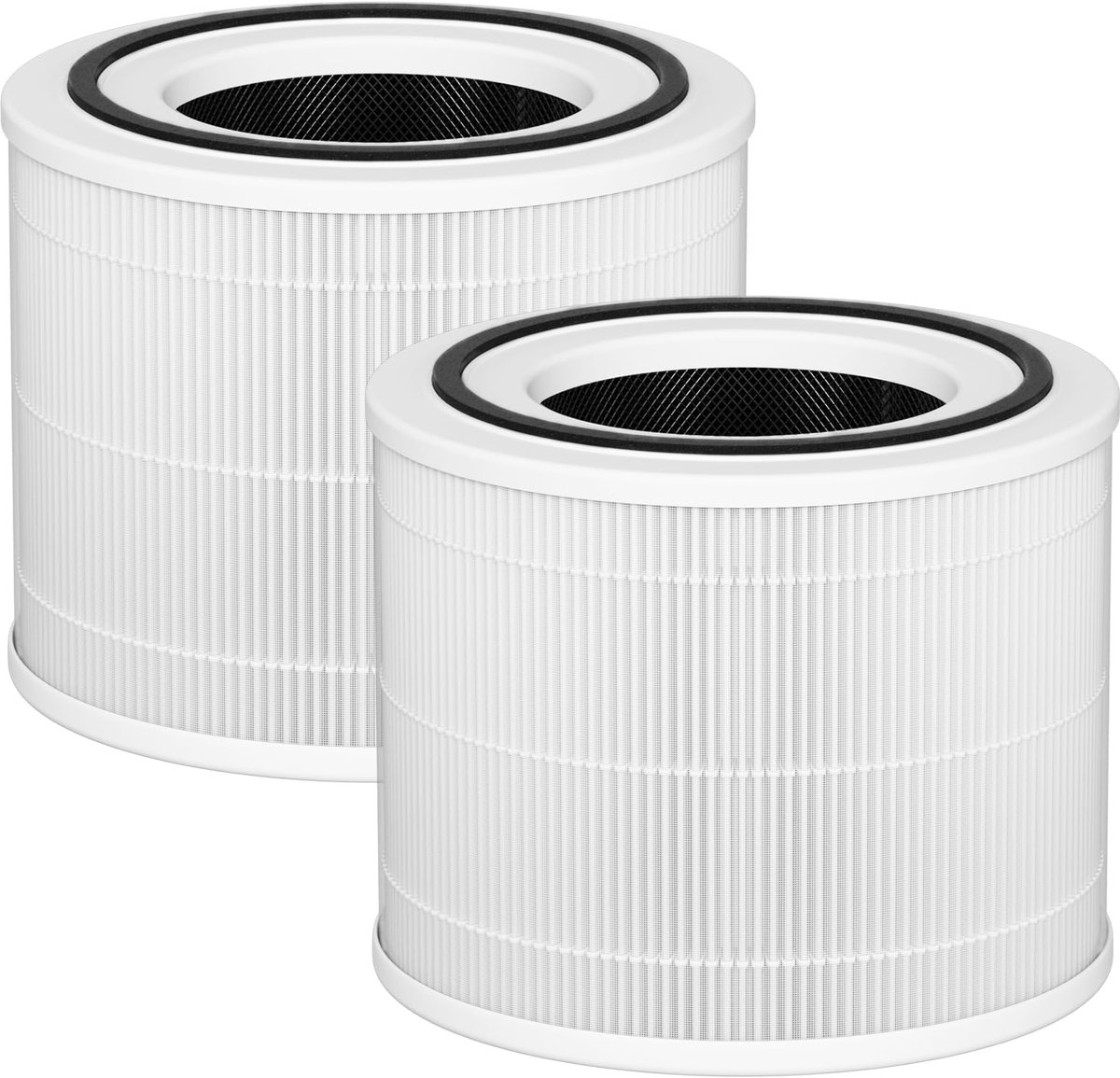 SnelShoppen - HEPA 14 True HEPA-filtervervanging, compatibel met luchtreiniger, 2 stuks, ideaal voor kantoor en grote kamers, luchtfilter, verbeterde