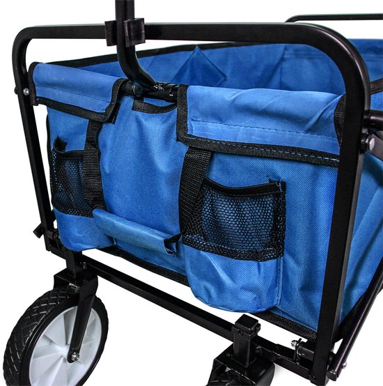 All-terrain festival- en Stranddranktrolley Blauw — afbeelding 3
