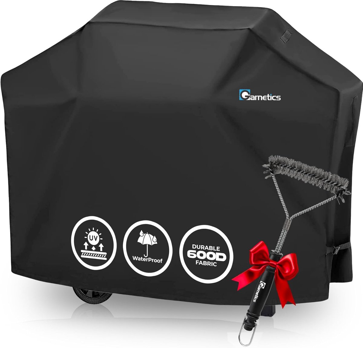 Grillcover 137cm - Waterdichte BBQ Grillcover - Duurzaam en weerbestendig - Perfect voor elke buitenbarbecue - SnelShoppen