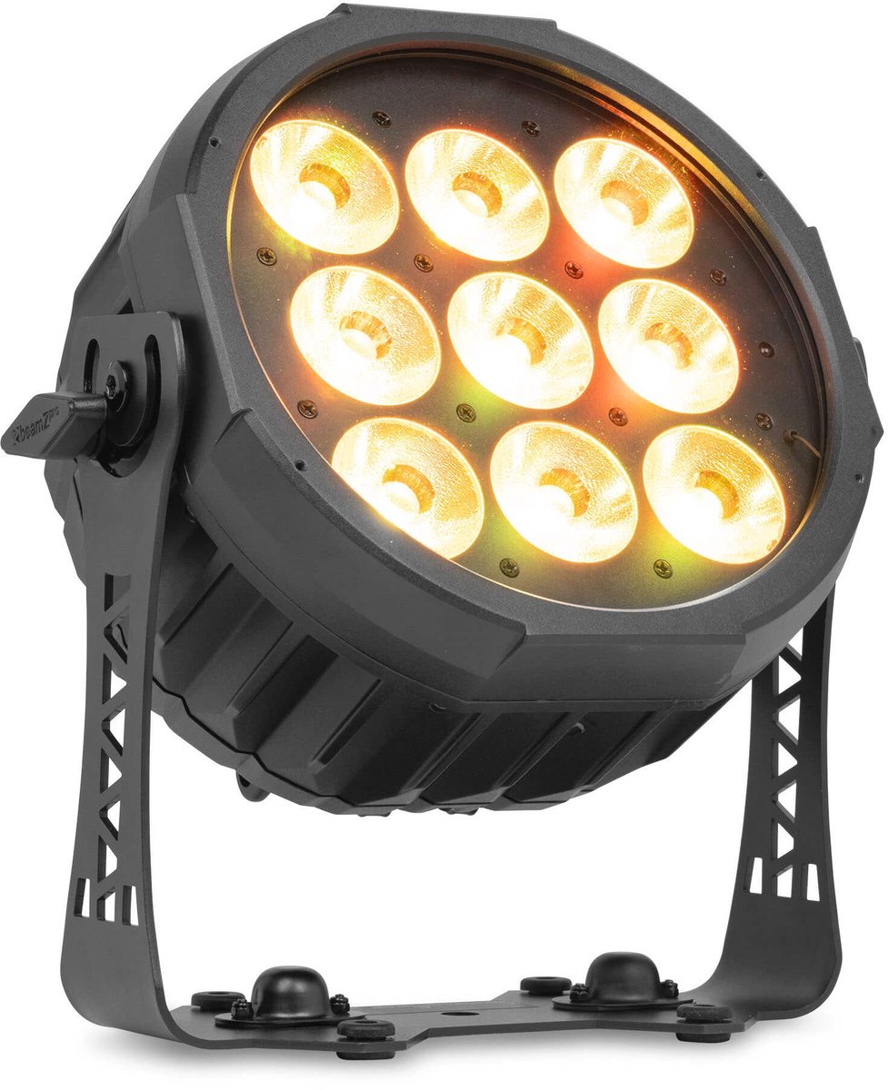 BeamZ Pro WXB920 outdoor LED PAR - Met ingebouwde accu - 9x 20W RGBALC LED’s - IP65