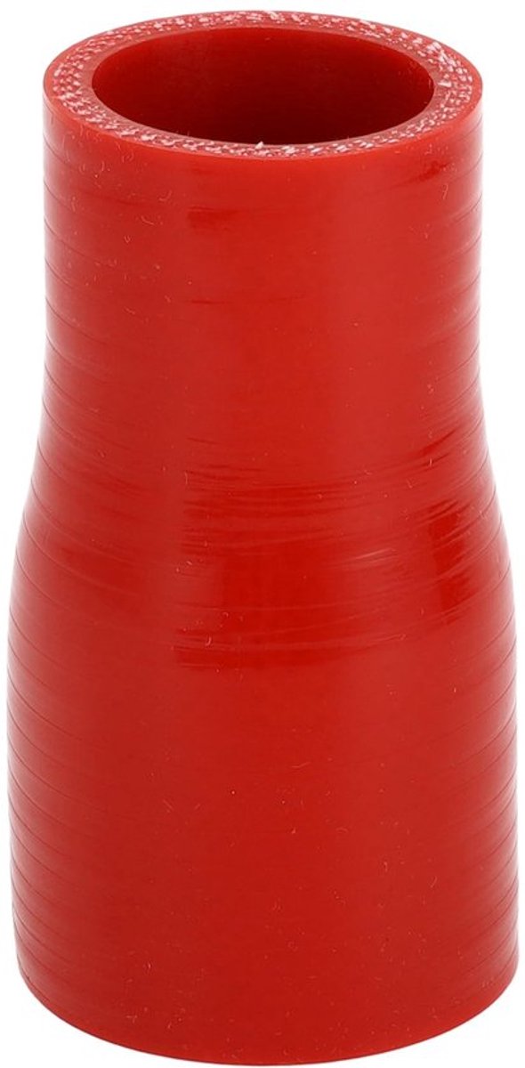 Silicone Slang 4-Laags - Rood - Binnendiameter 35mm/45mm - Lengte 100mm - Dikte 5mm - Bestand tegen hoge temperaturen - Koelslang