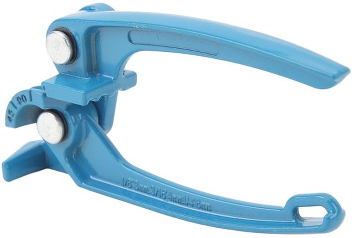 Buisbuiger Compact - Aluminium Materiaal - Buighoek 0-120 Graden - Geschikt voor 1/8, 3/16, 1/4 Inch - Eenvoudige Bediening - Lichtgewicht en Draagbaar - Pijpbuiger