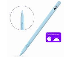 Buddi Flow 2 Stylet Universel pour Android et iPad - Compatible avec Tous les Appareils - Compatible avec Samsung et iPad entre autres - Magnétique - Pointe Supplémentaire - Pour Tablette, Téléphone et iPad - Bleu