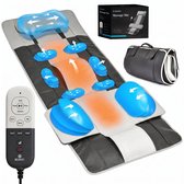 Klegu Full Body Massage mat - Rugmassage - Nekmassage - Heupmassage - Massagematras - rugpijn en Nekpijn - inclusief Opbergtas - Compressie massage - Elektrische warmtefunctie - instelbaar - opvouwbaar