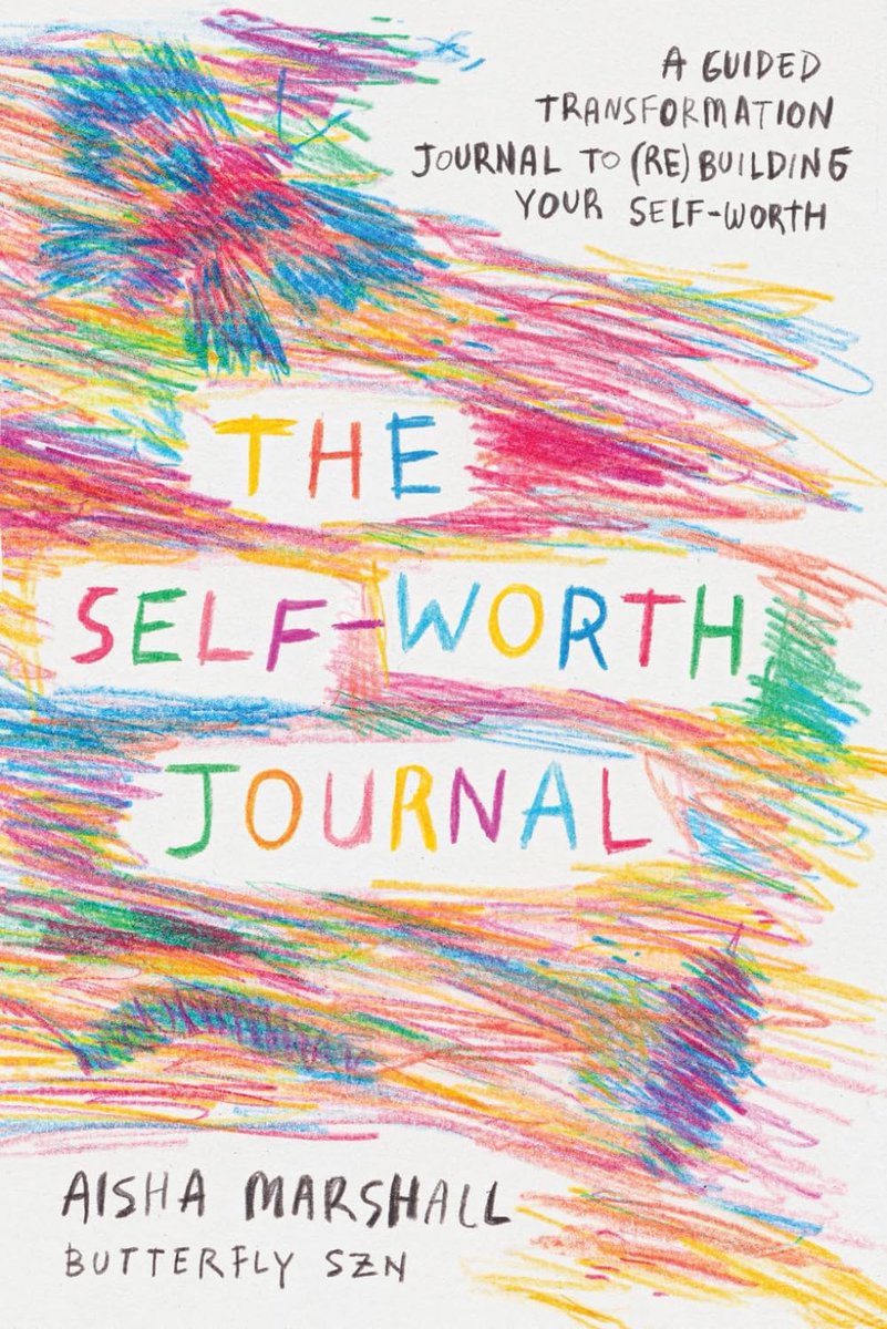 SnelShoppen - The Self-Worth Journal - Persoonlijk Dagboek, Mindfulness Notitieboek, Zelfreflectie, A5 Formaat, Hardcover, Inspirerende Quotes, Voor P