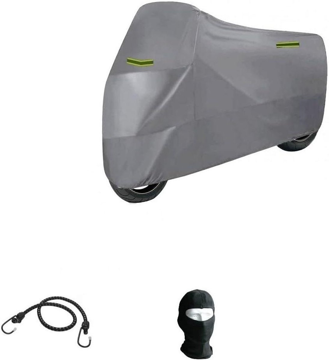Motorhoes Nylon - Scooterhoes Universeel - Motorfiets Beschermen - Waterdicht Ademend Materiaal - 232 x 100 x 125 cm - Blauw