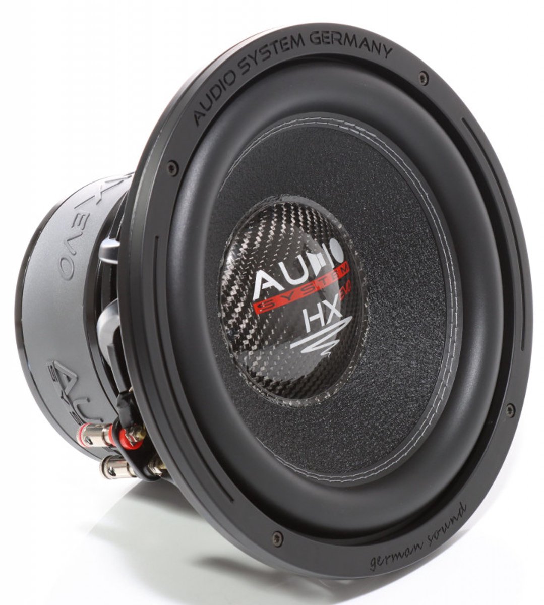 Audio System HX10EVO 10 inch HX-Serie 250 mm High-End - Auto Subwoofer 2x2 Ohm 400W RMS SQ Subwoofer