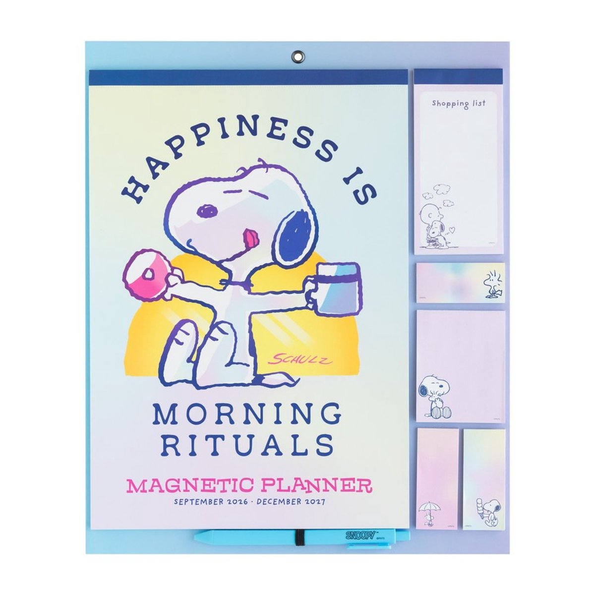 Grupo Erik Snoopy - 2026/2027 With Magnet Planner - Multicolours