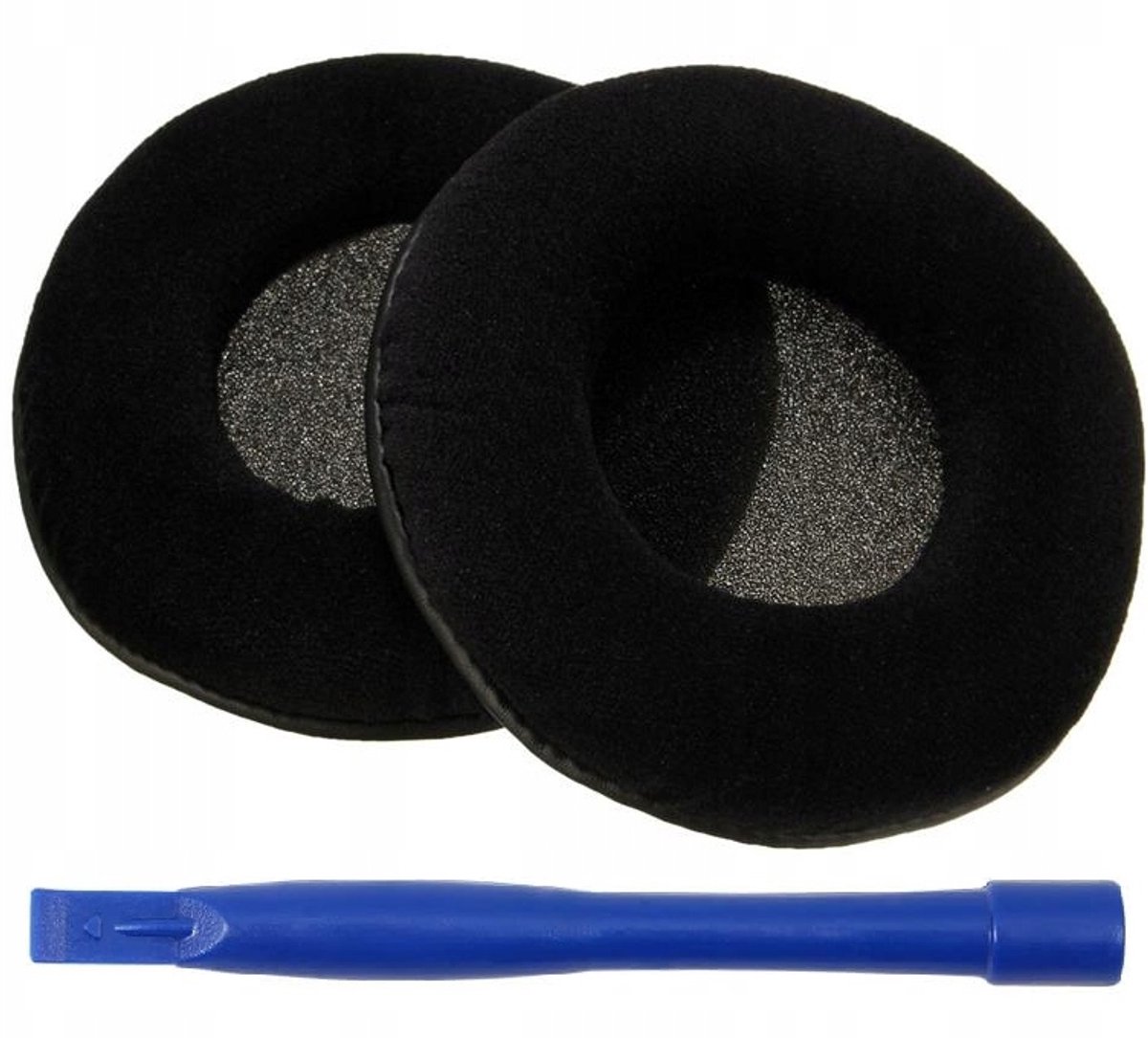 Velours Oorkussens voor TONSIL SD-504, SD-501, SD-409 - Zwart