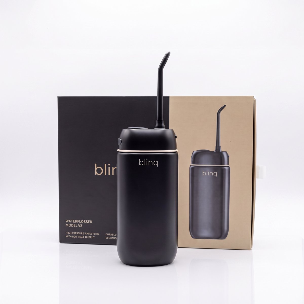 Blinq Waterflosser V3 Zwart - water flosser
