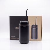 Blinq Waterflosser V3 Zwart - water flosser - monddouche - elektrische flosser - mondverzorging - mondirrigator - tandenflosser - floss apparaat - 4 standen - USB C - compact - draadloos