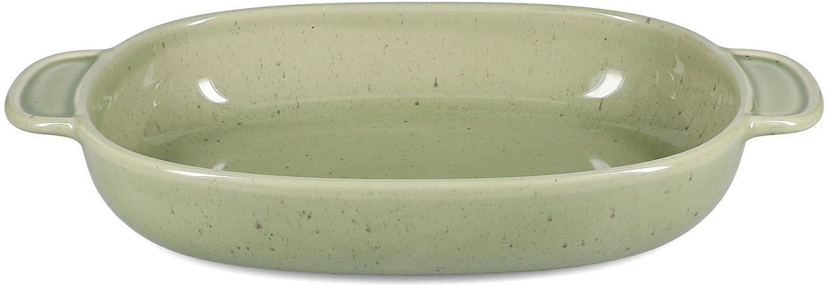 Salt & Pepper Ovenschaal ovaal 41x24xH6,5cm sage Blush