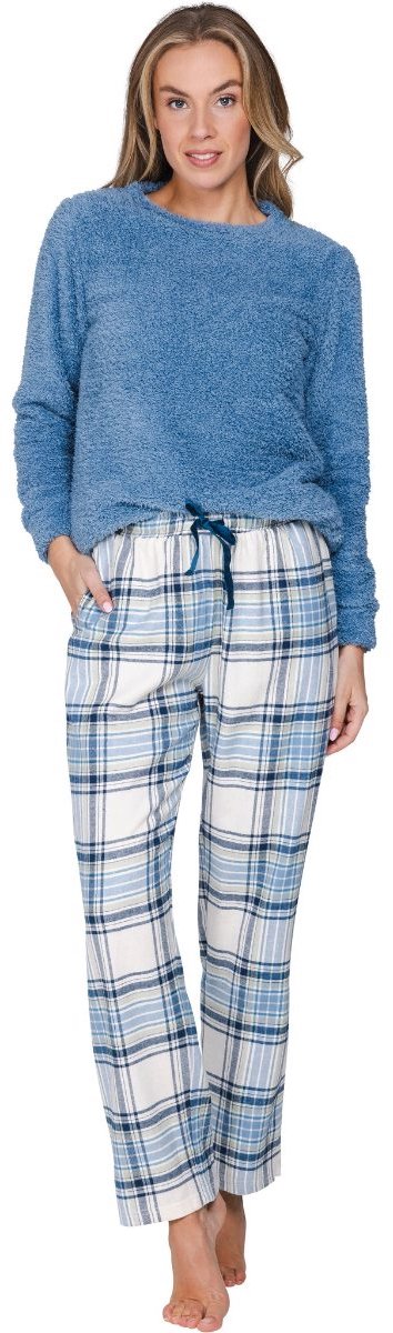 Fleece dames top blauw Pastunette - Blauw - Maat - 46