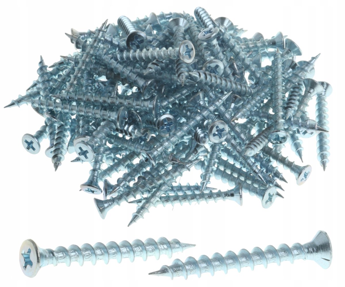 Conische schroeven voor meubels, deuren en ramen - 4,1x40mm