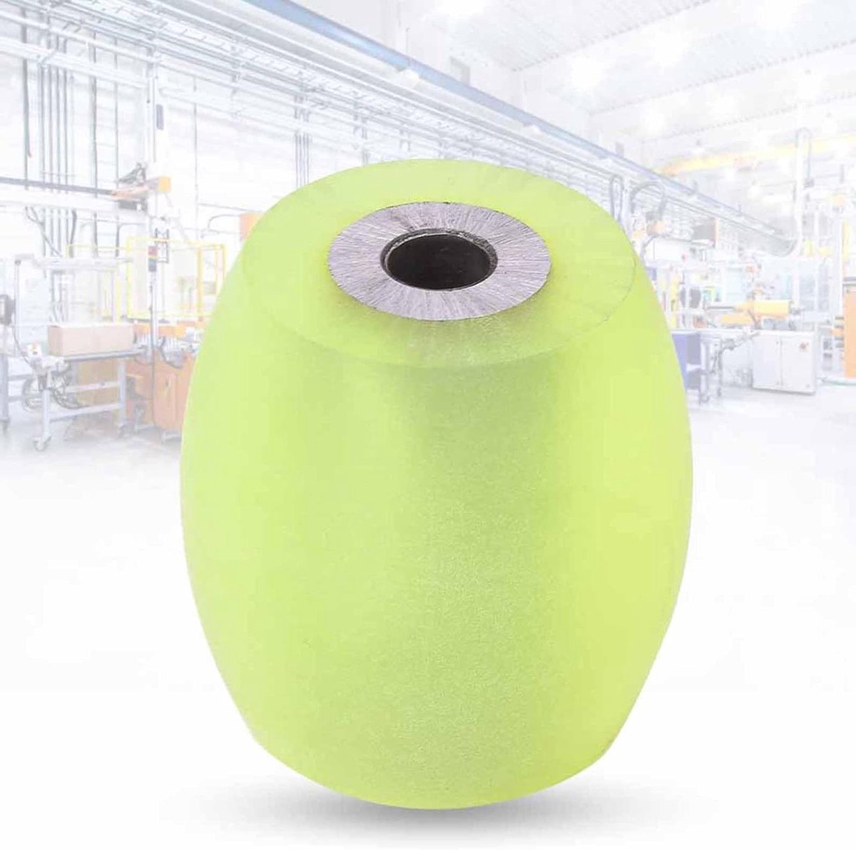 Schilmachine Wiel - Onderdeel Dunschiller - Eenvoudig Schillen - Duurzaam Rubber - 2 x 1 inch - Zwart