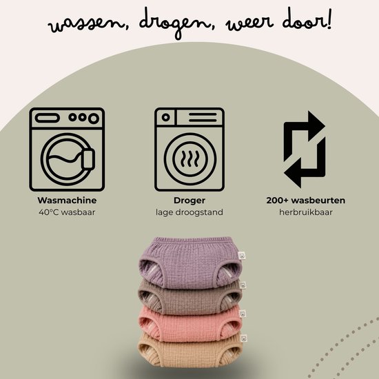 Jikkies Oefenbroekjes Zindelijkheid - Zindelijkheidsbroekjes - Oefenbroekjes - Potjes Training - 4 Stuks - 13 tot 18KG - Vrolijke Kleuren - Vrij van Schadelijke Stoffen