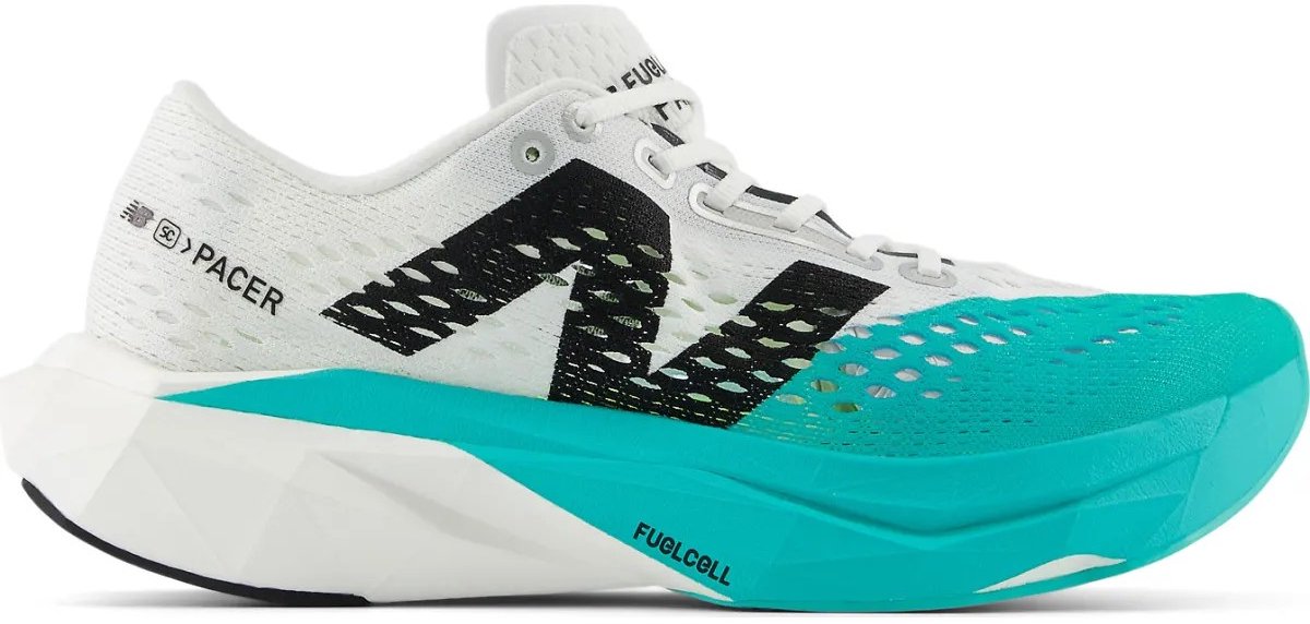 NEW BALANCE FuelCell SuperComp Pacer V2 WS Hardloopschoenen /Cyber Jade/ 40 Zwart