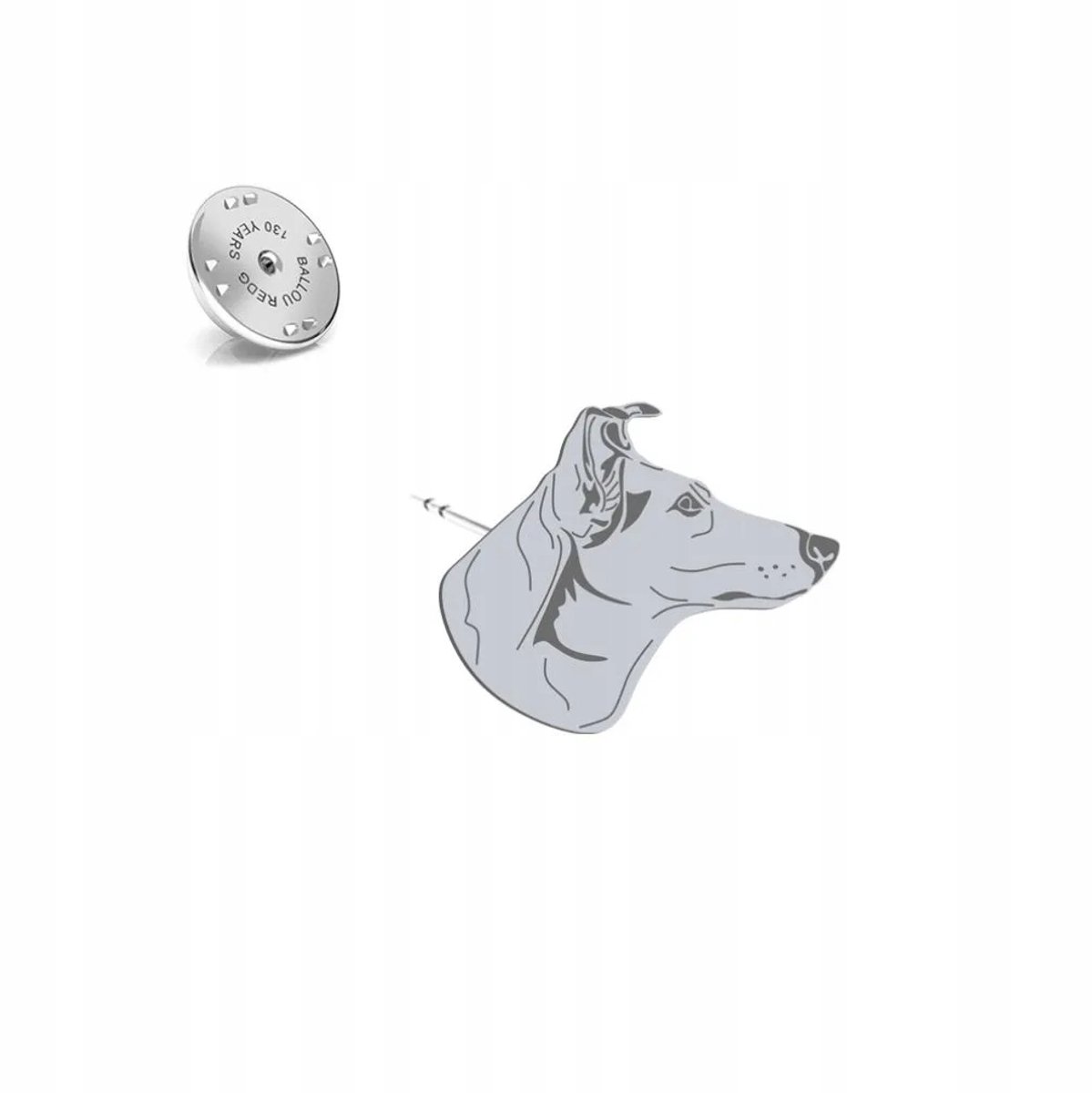 Zilveren Broche Schotse Collie Korthaar 925 Sieraden met Gratis Gravure