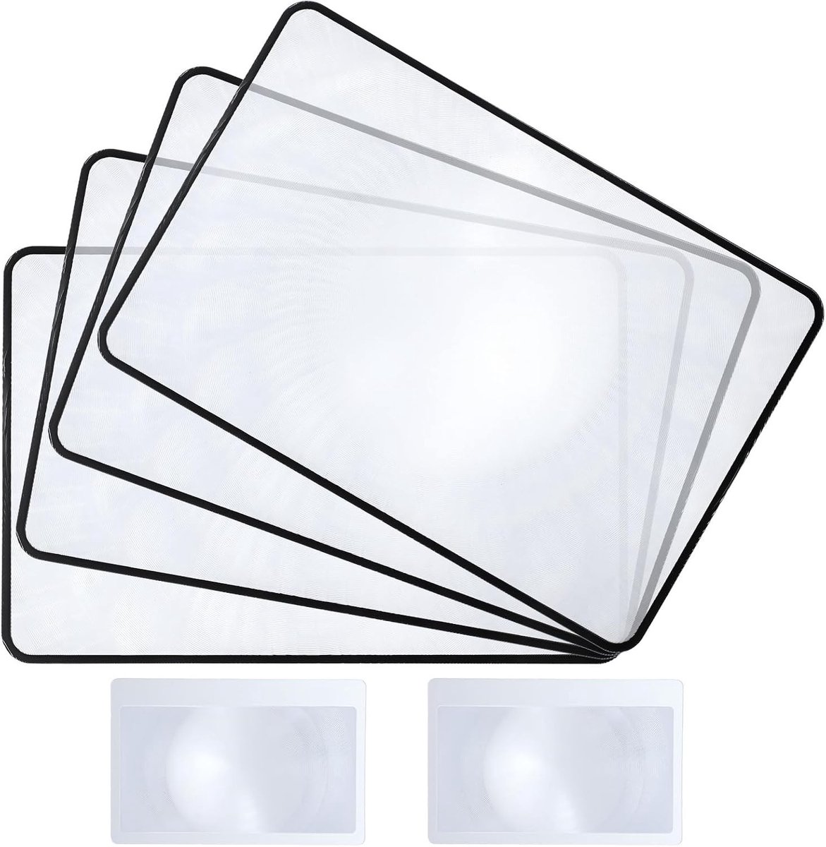 Vergrootglas Kind - Transparant - 18 x 12 cm - 3x en 5x Vergroting - Voor Senioren