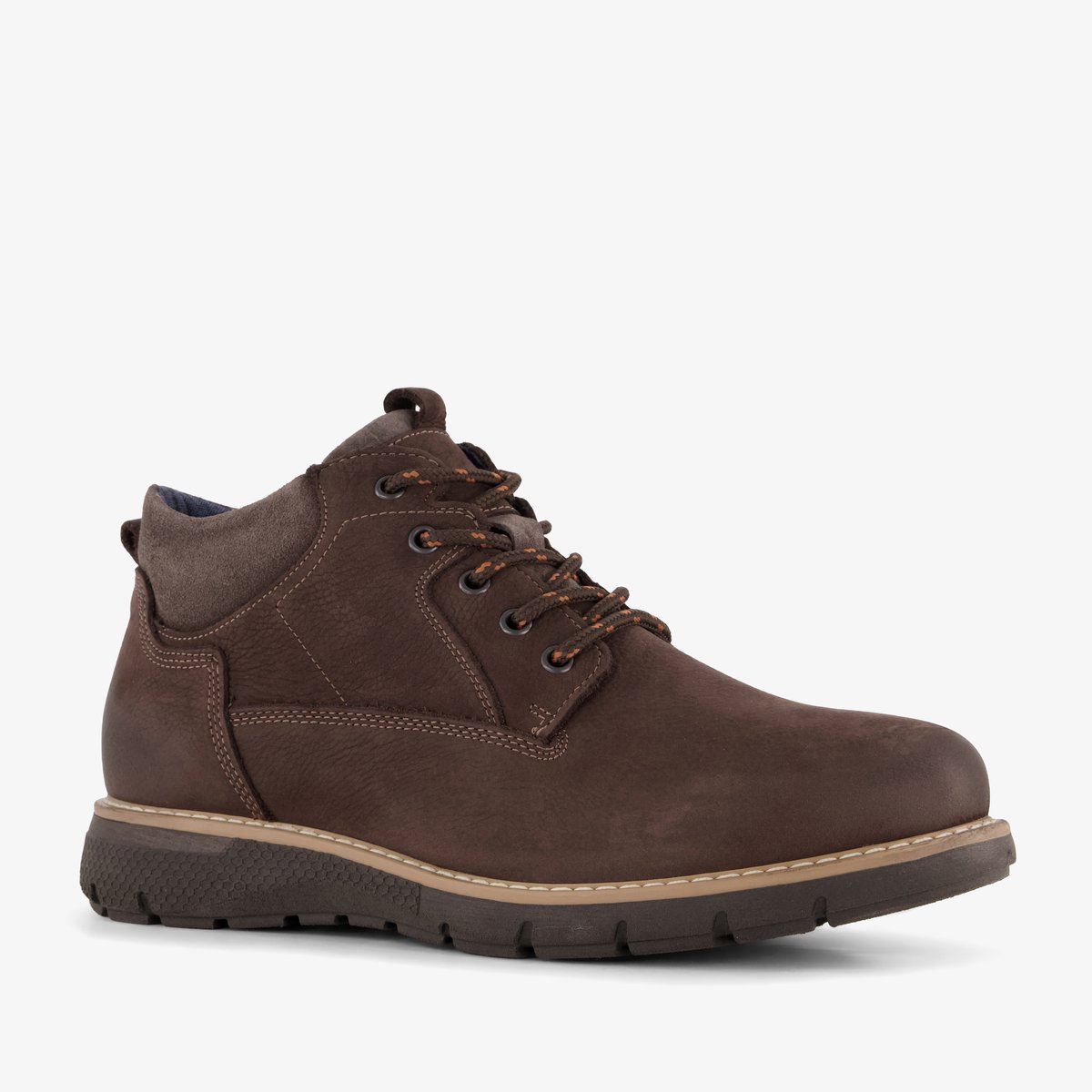 Hush Puppies leren heren veterschoenen bruin - Maat 41