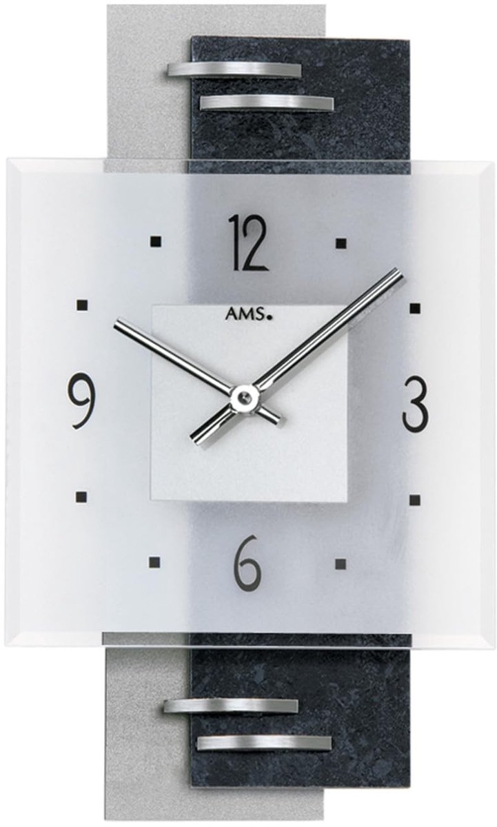Solidchoice - Wandklok met Kwaliteits Quartz Beweging