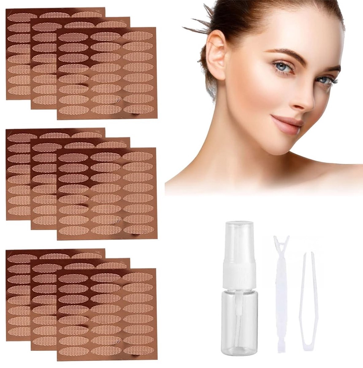 Elzusha - 480 Dubbelzijdige Ooglid Tapes voor Natuurlijk Lifting Effect