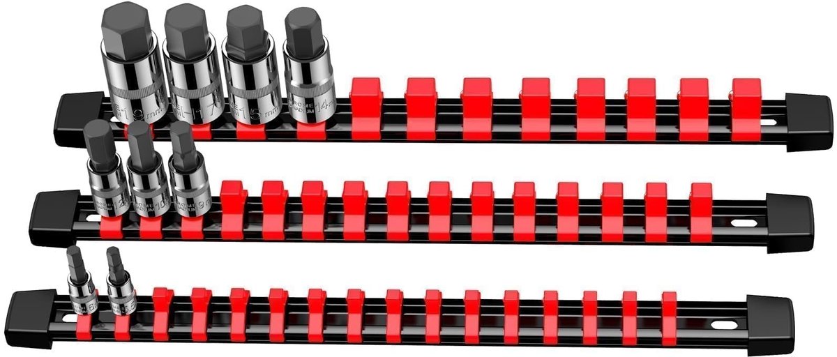 Elzusha - 3-Delige Sleutel Organizer Set voor Garage
