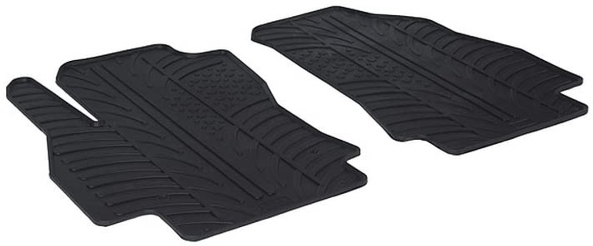 Elzusha - Rubbermatten voor Citroen Nemo/Peugeot Bipper/Fiat Fiorino