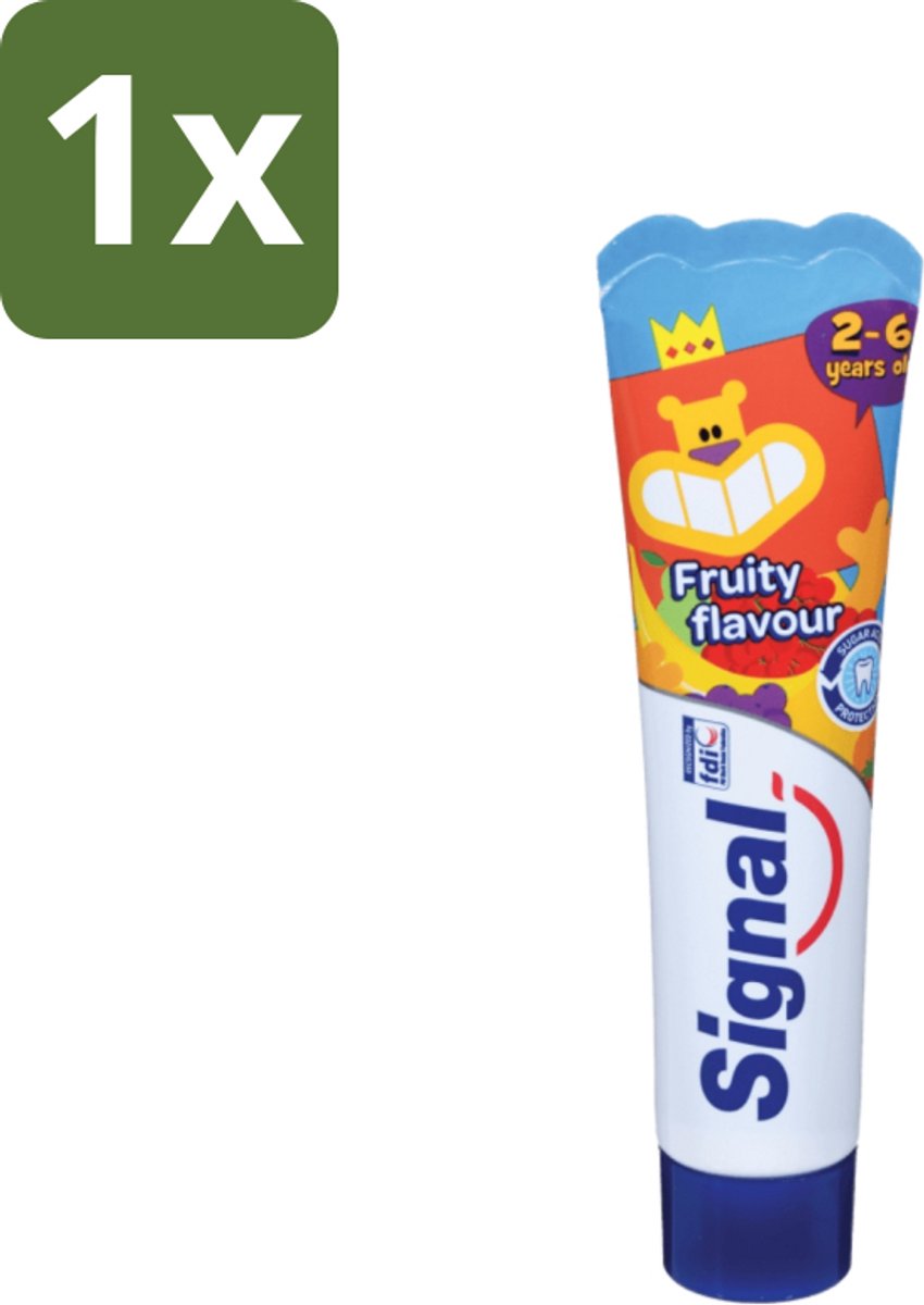 Signal Kinderen - Tandpasta - Fruit Smaak - Voor Kinder Tussen 2-6 Jaar - 50 ml - 1 stuk